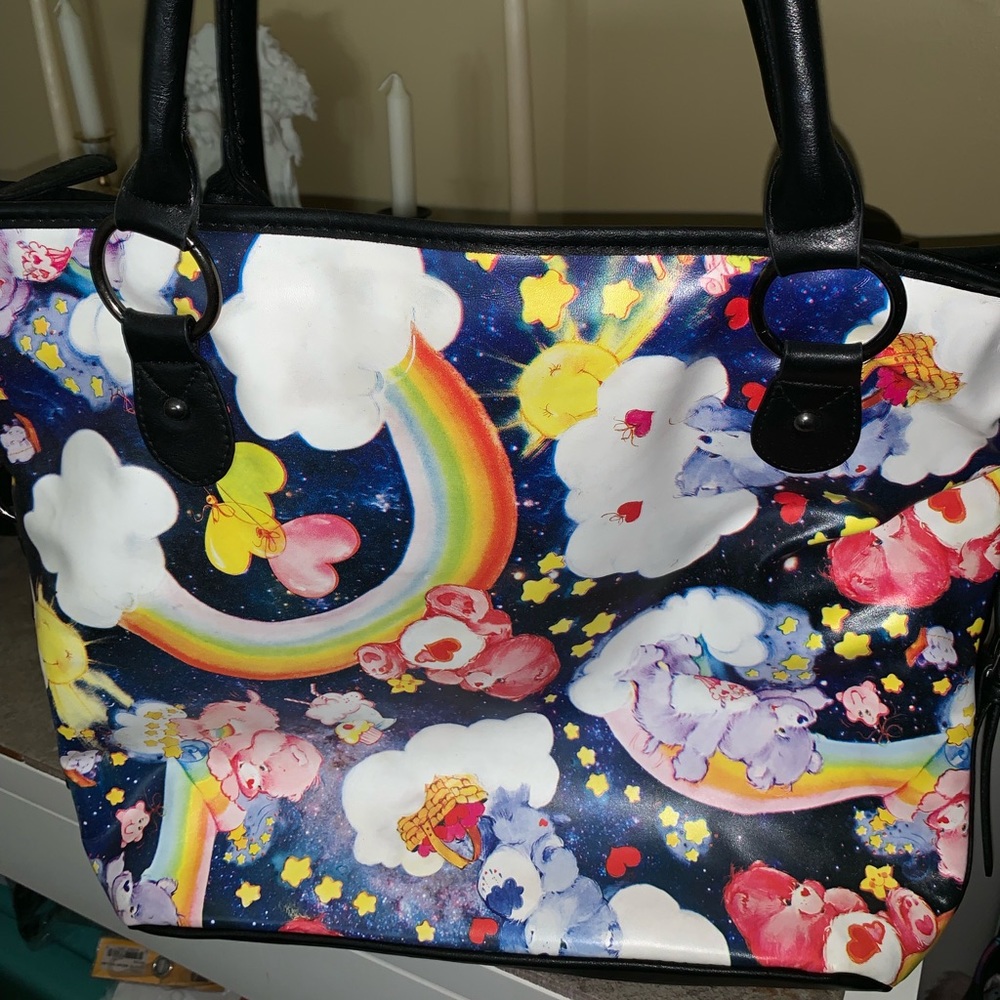 HTF Iron Fist Care Bears Tote
